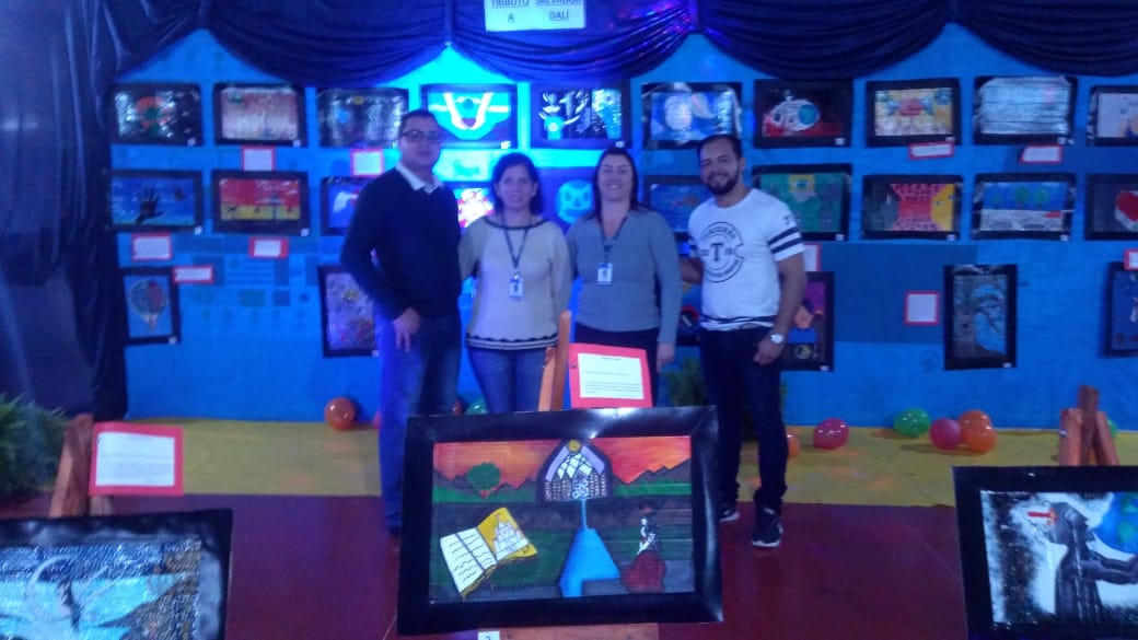 Exposição de trabalhos feita com baixo custo estimula o aprendizado na disciplina de Arte