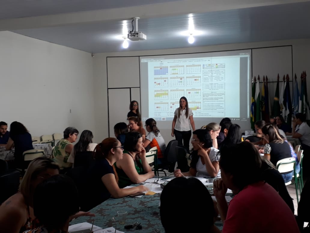 Reunião para orientações sobre o Calendário Escolar 2020 e Matriz Curricular Educação Infantil e Ensino Fundamental