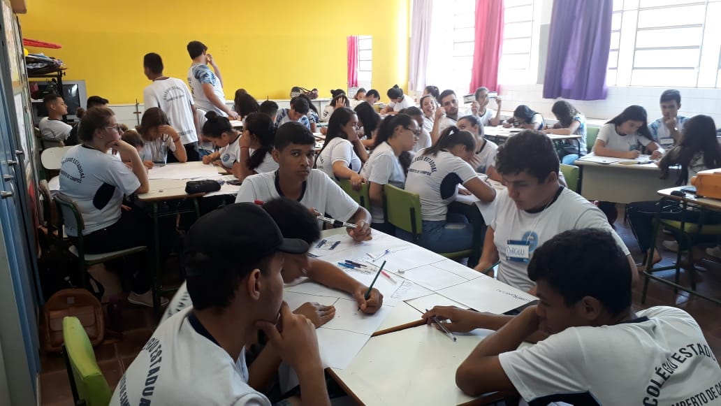 SEBRAE/DF EM PARCERIA COM A SEED REALIZAM IMPORTANTE TRABALHO NO COLÉGIO ESTADUAL HUMBERTO DE CAMPOS, DE QUERÊNCIA DO NORTE