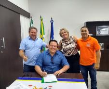 Assinatura do Termo de Compromisso para a realização dos 67° dos Jogos Escolares do Paraná