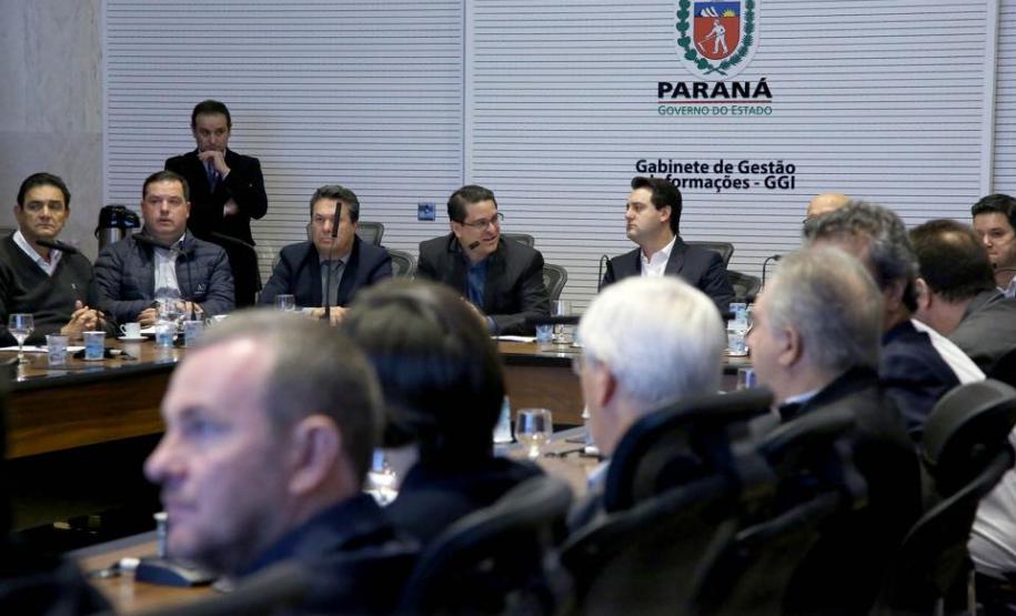 Reunião da COMAFEN com Governador