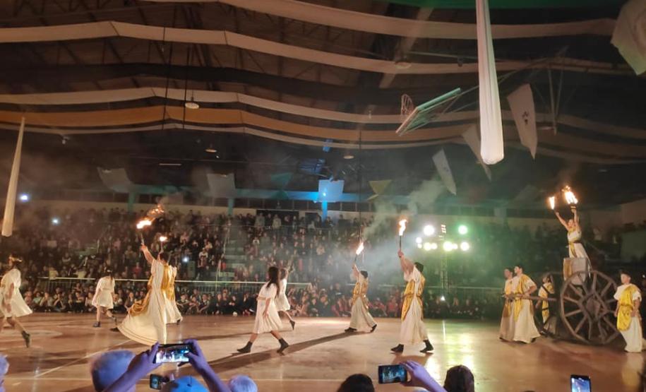 Abertura dos Jogos Escolares do Paraná (JEP 2019) - Loanda Abertura dos Jogos Escolares do Paraná (JEP 2019) - Loanda