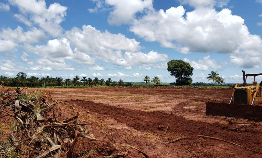 Marco inicial do Centro de Educação Profissional Marco inicial do Centro de Educação Profissional