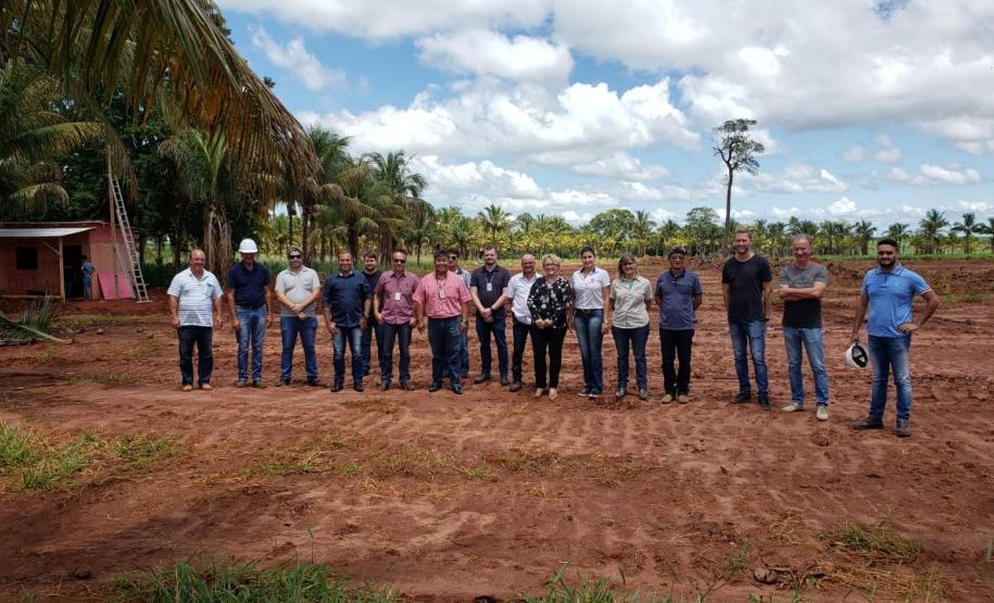 Marco inicial do Centro de Educação Profissional Marco inicial do Centro de Educação Profissional
