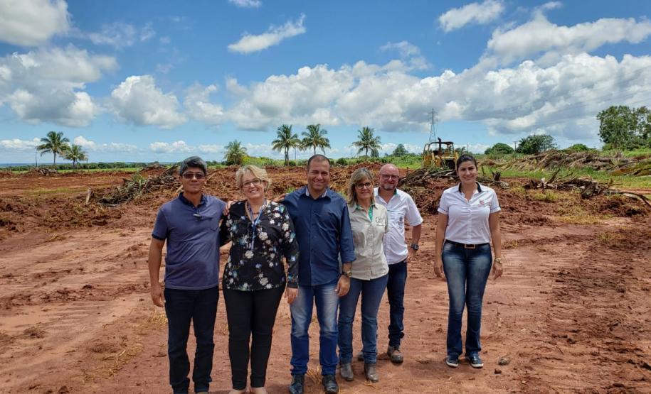 Marco inicial do Centro de Educação Profissional Marco inicial do Centro de Educação Profissional