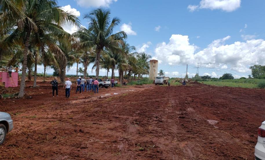 Marco inicial do Centro de Educação Profissional Marco inicial do Centro de Educação Profissional