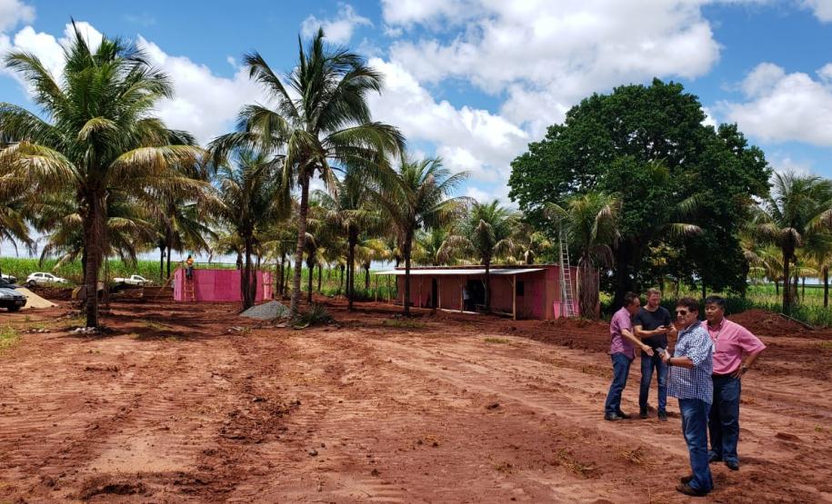 Marco inicial do Centro de Educação Profissional Marco inicial do Centro de Educação Profissional