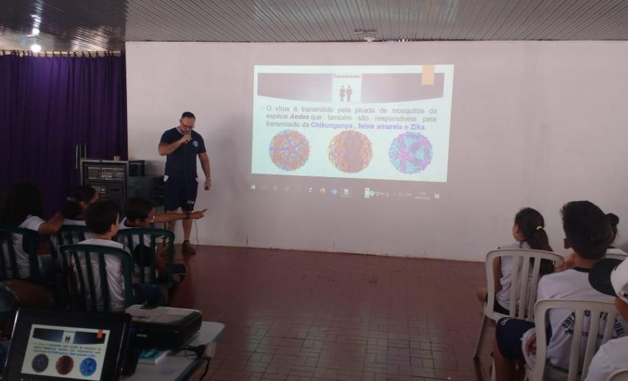 Alunos da Educação Profissional desenvolvem projeto de combate à Dengue em Escola Estadual de Querência do Norte.